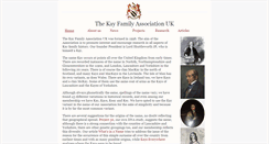 Desktop Screenshot of kayfamilyassociationuk.com
